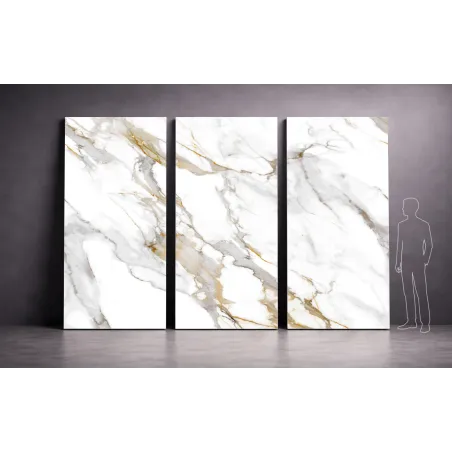 Wielkoformatowa płyta węglowa z kontynuacją wzoru POŁYSK 280x122x0,3cm kolor SONA